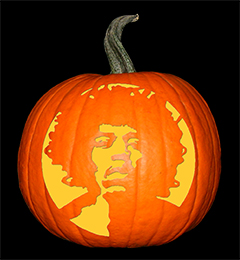 Jimi Hendrix Pumpkin72