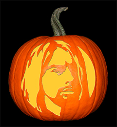 Kurt Cobain Pumpkin72