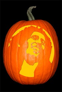 Bob Marley Pumpkin