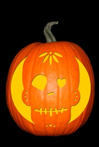 Sugar Skull 2 Pumpkin