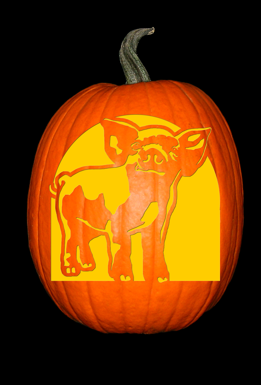 Piglet The Custom Punkin Stencil Company