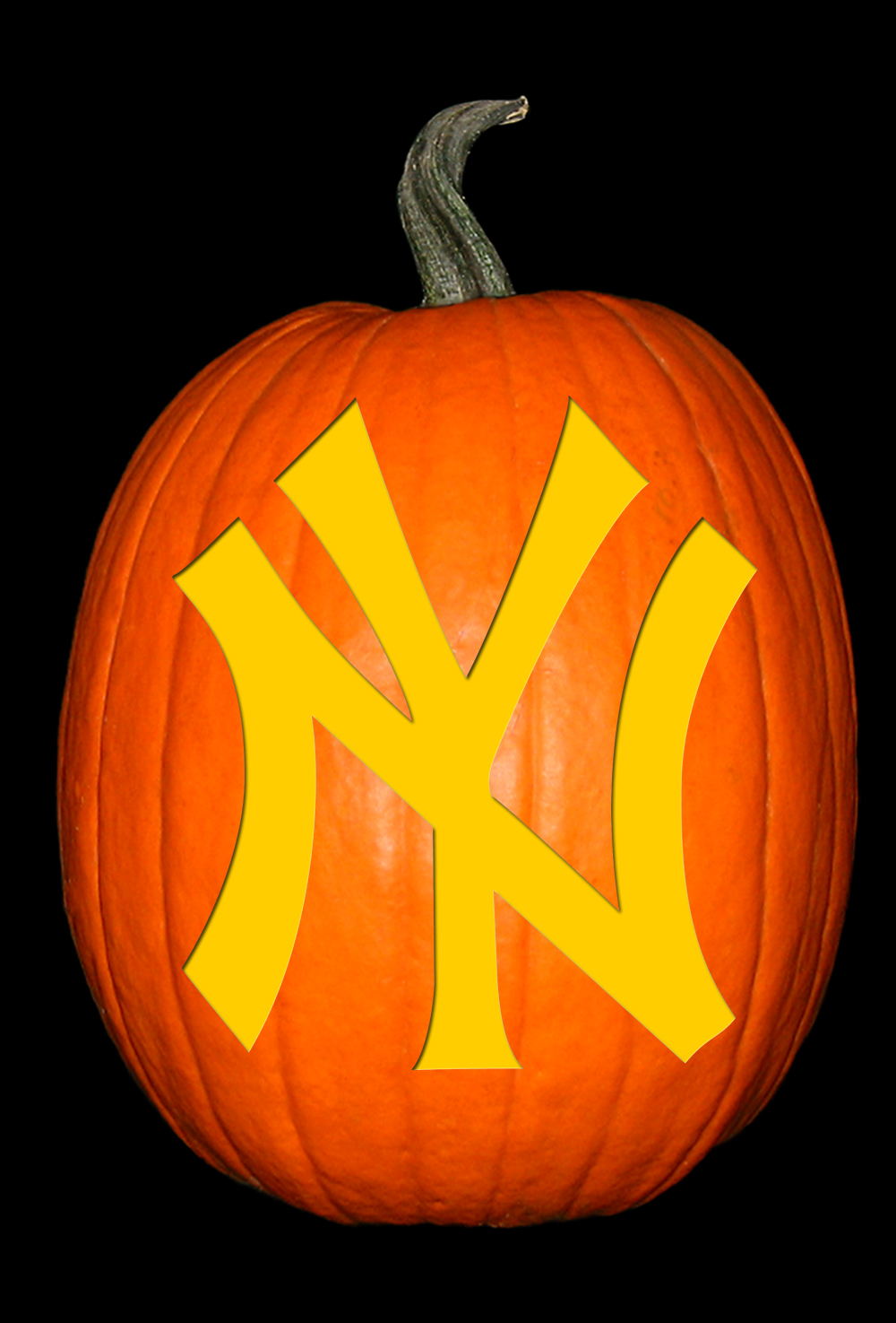 Yankees 2 The Custom Punkin Stencil Company