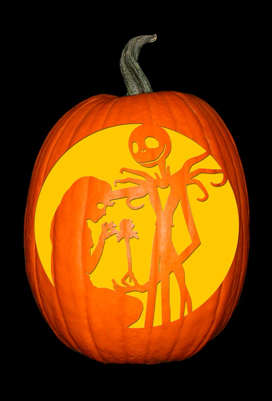 Halloween Pumpkin Carving Stencils The Nightmare Before Christmas | My ...