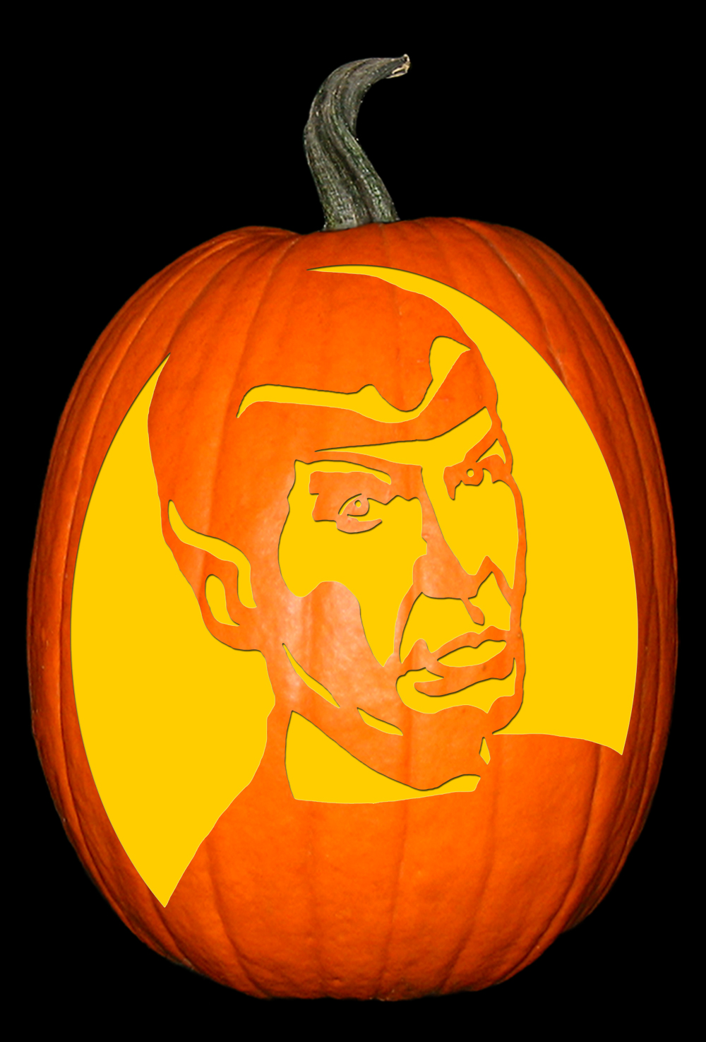 Spock Star Trek The Custom Punkin Stencil Company