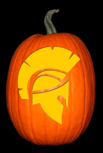 Sparta NJ Emblem Pumpkin