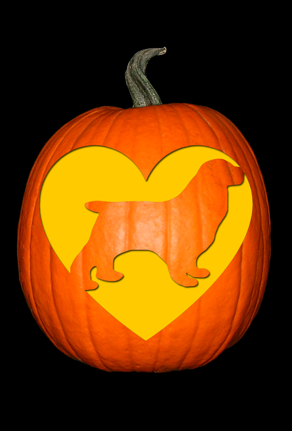 Love My Cocker Spaniel The Custom Punkin Stencil Company