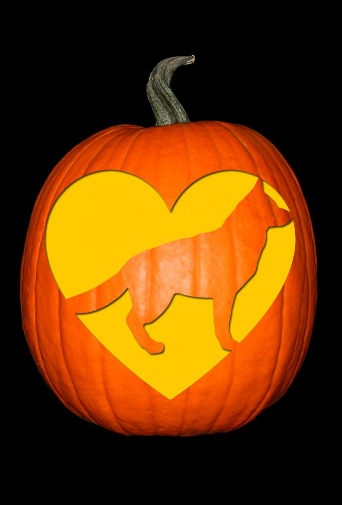 Love My German Shepherd The Custom Punkin Stencil Co 