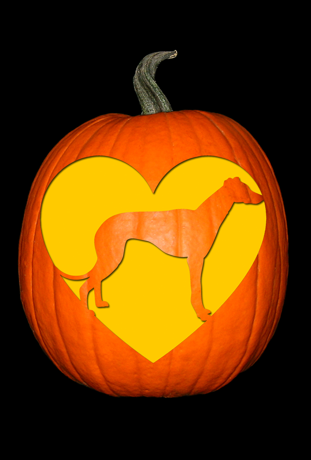 Dog Pumpkin Stencils